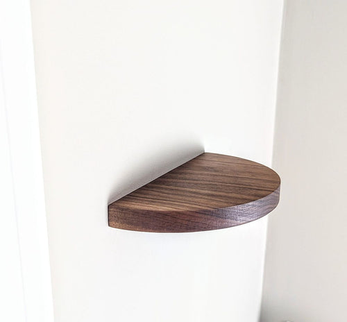 CUT-OFF CIRCLE Wooden Shelf