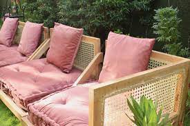 Mid Century Loveseat Sofa, Single seat and Cushion